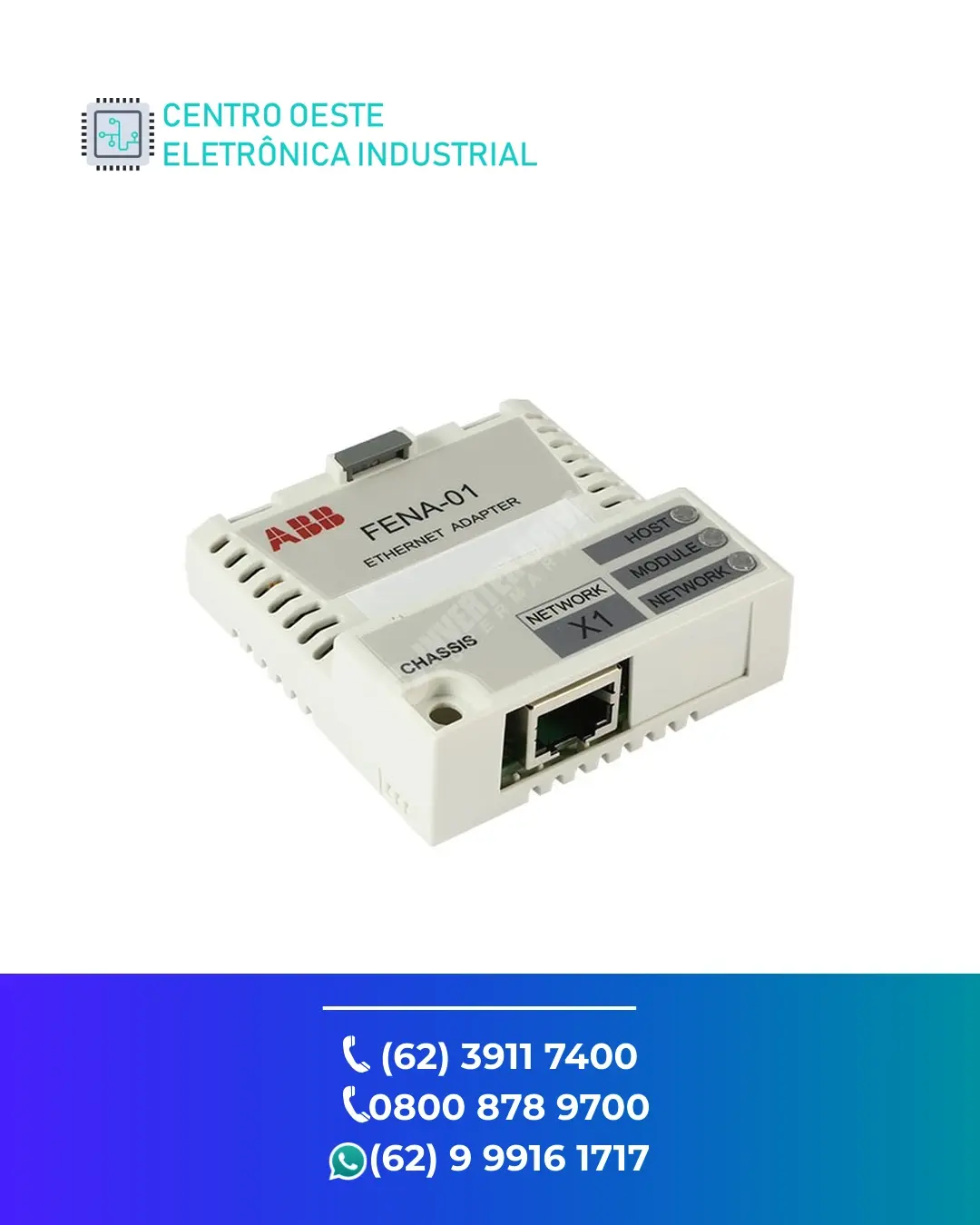 SUPORTE TÉCNICO REDE ABB ETHERNET IP GOIÁS