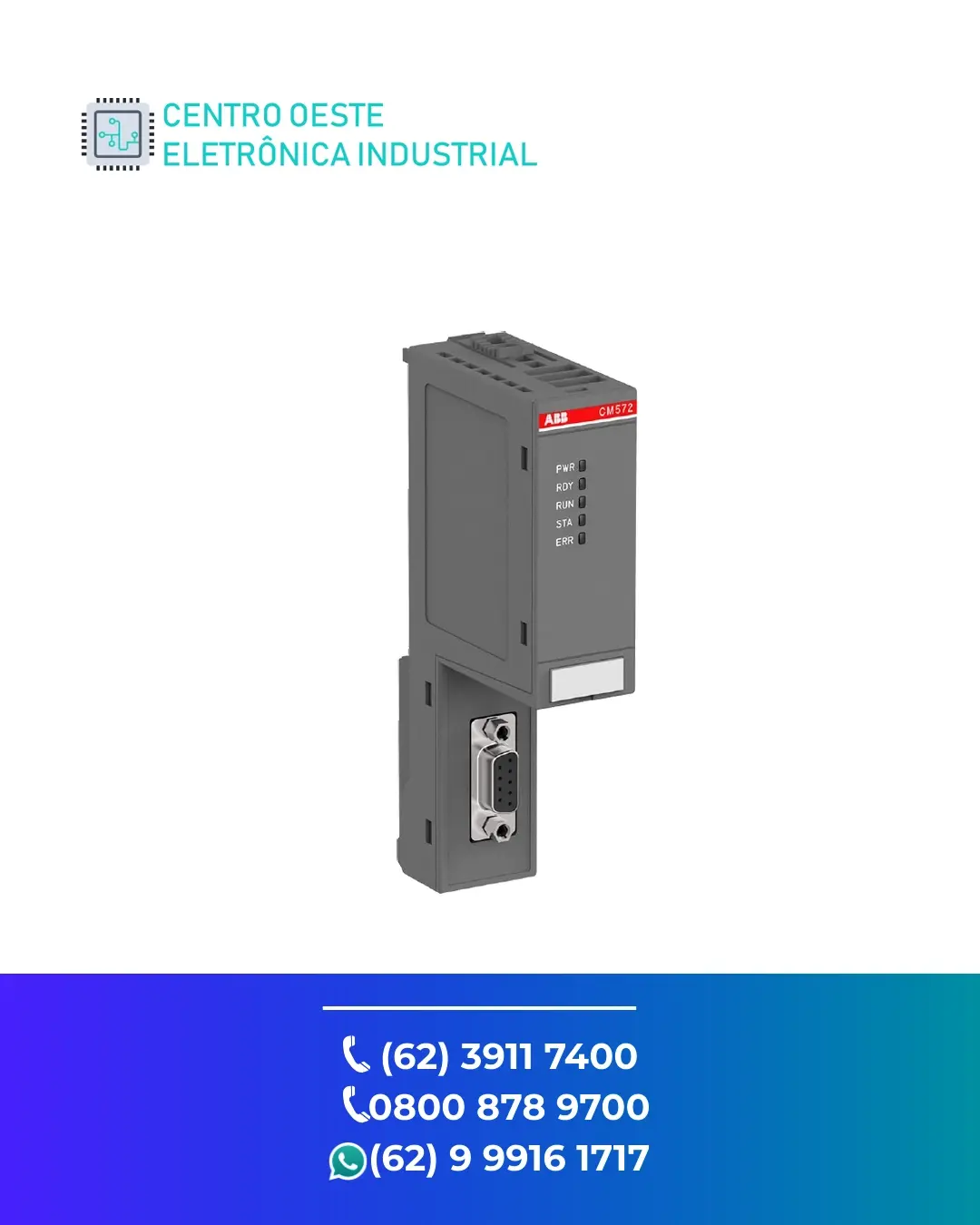 SUPORTE TÉCNICO REDE ABB PROFIBUS GOIÁS
