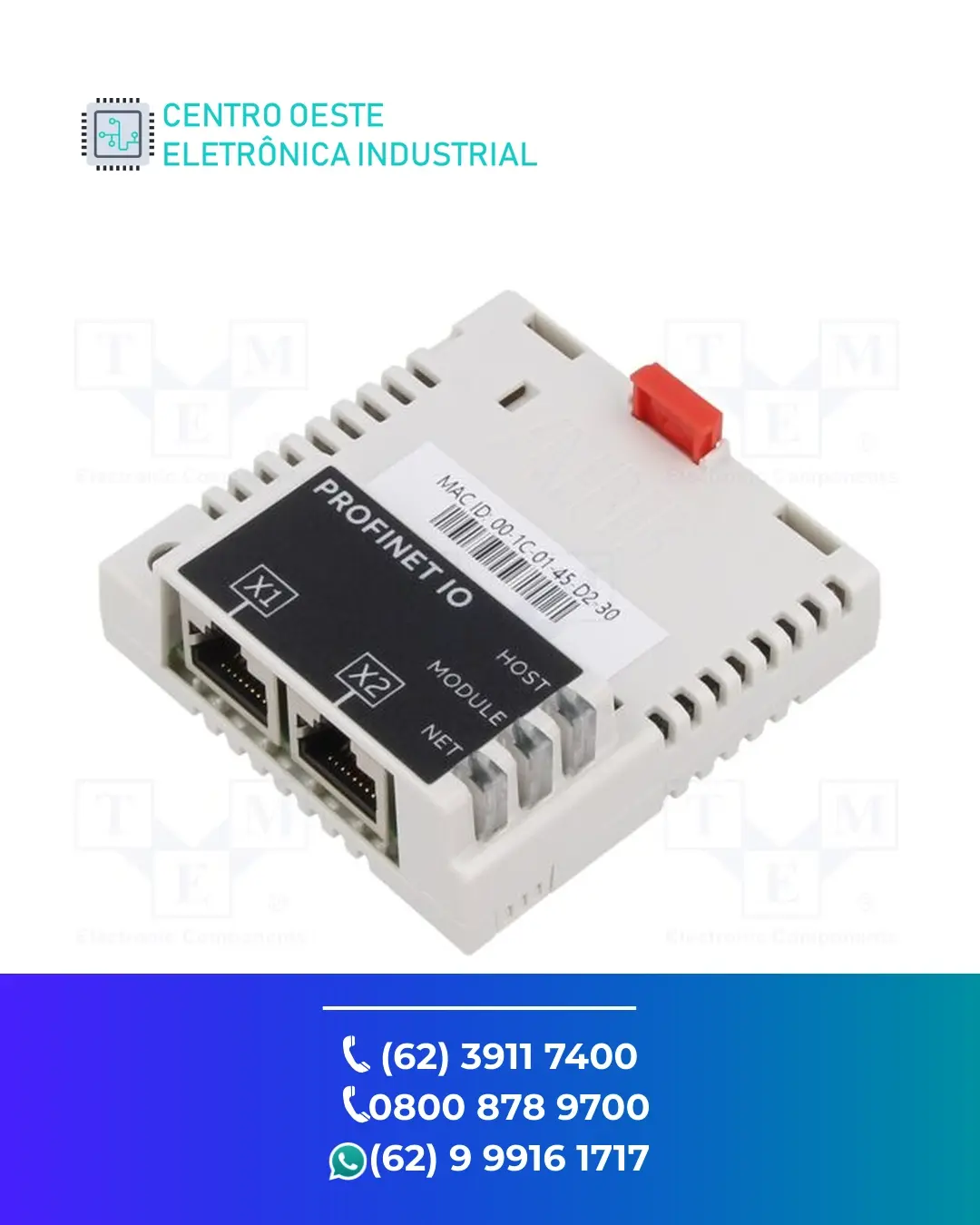 SUPORTE TÉCNICO REDE ABB PROFINET GOIANIA