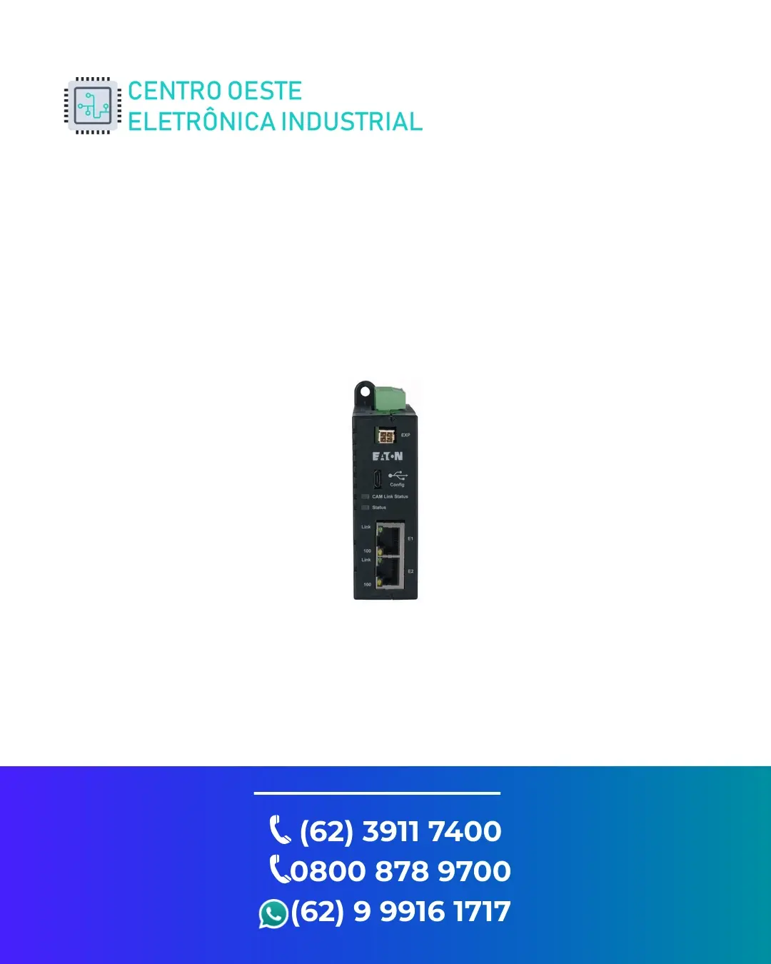 SUPORTE TÉCNICO REDE EATON MODBUS TCP GOIANIA
