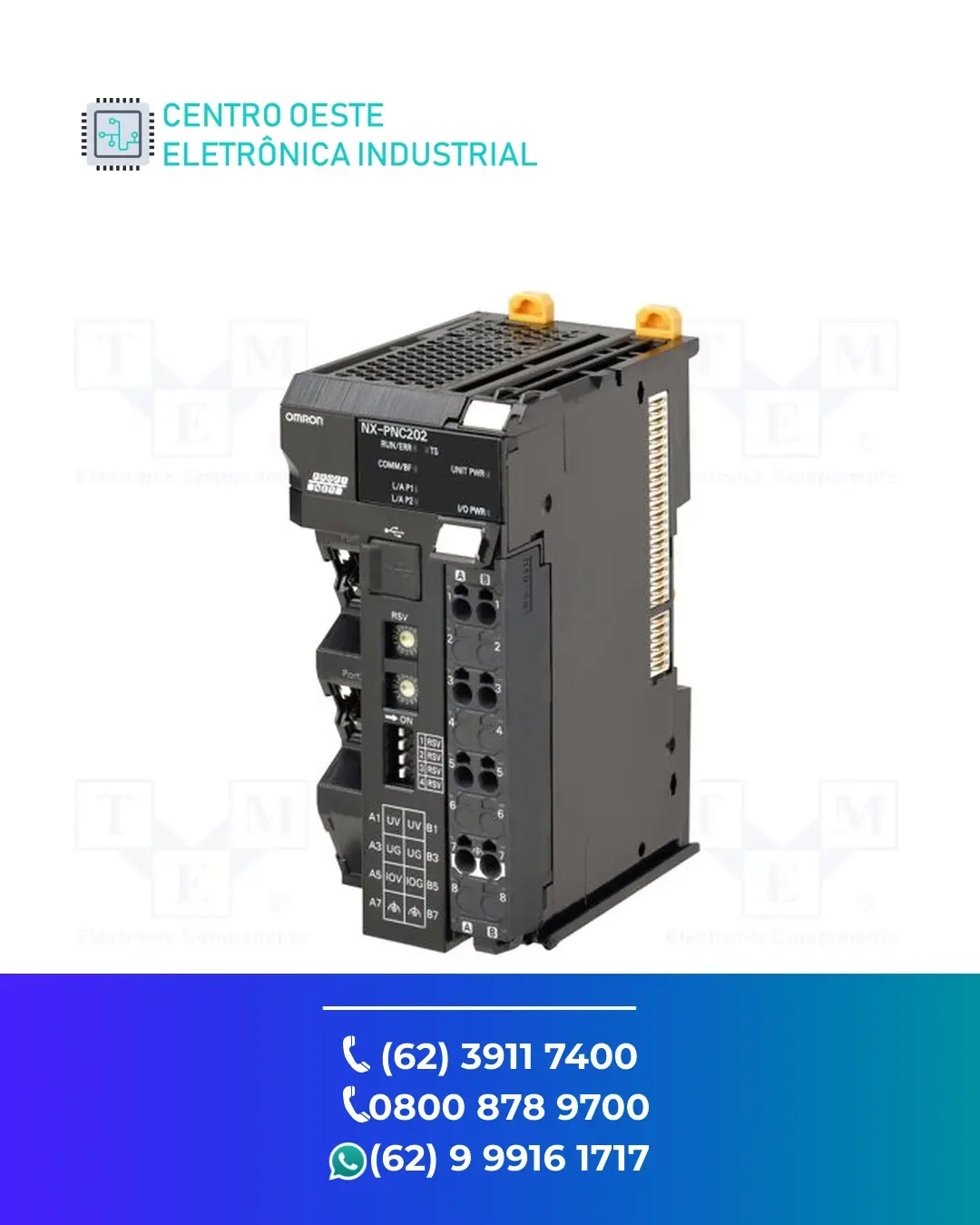 SUPORTE TÉCNICO REDE OMRON PROFINET BRASIL