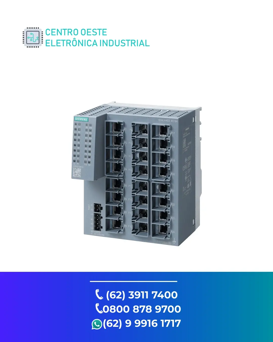 SUPORTE TÉCNICO REDE SIEMENS SCALANCE X BRASIL