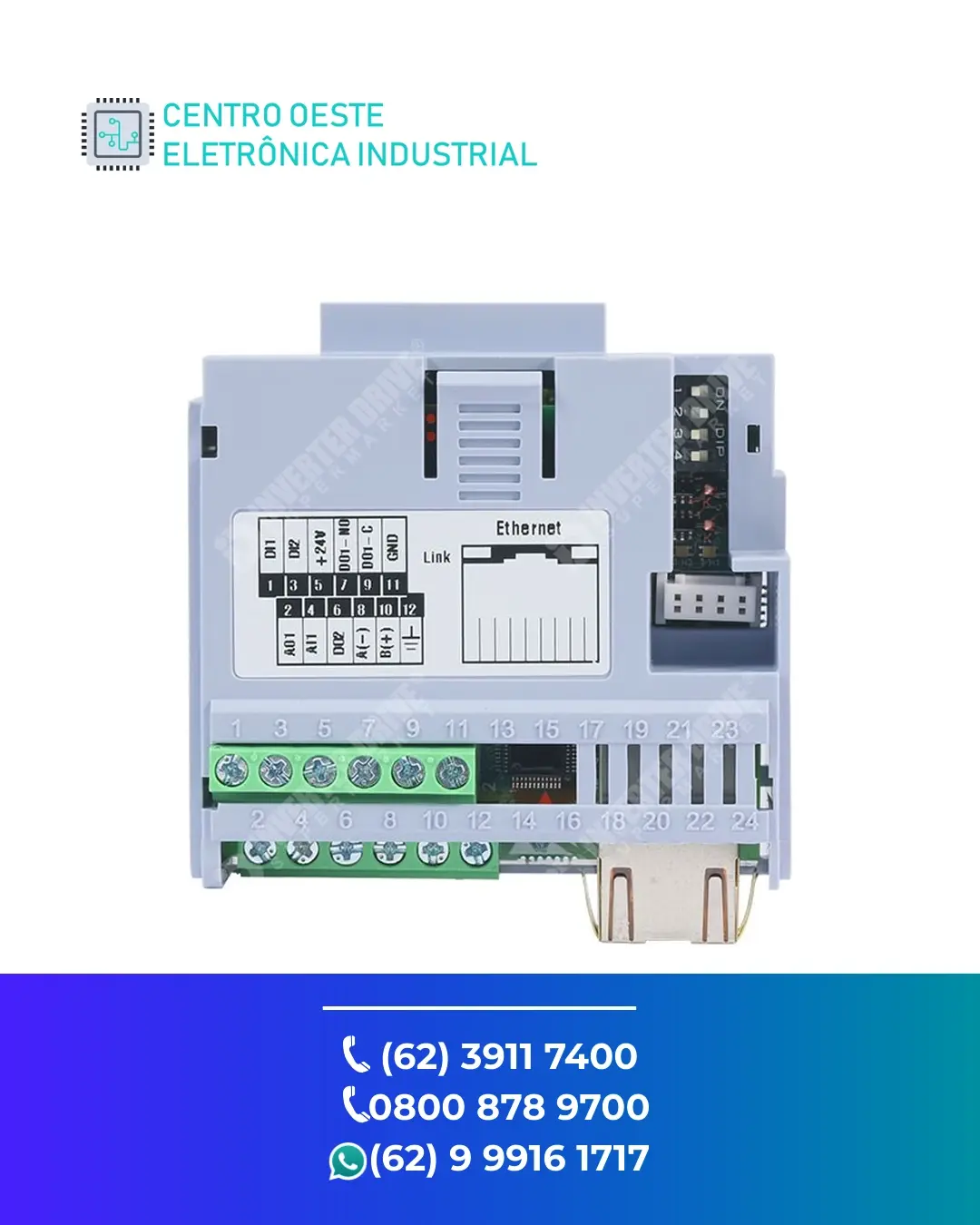 SUPORTE TÉCNICO REDE WEG ETHERNET IP GOIANIA