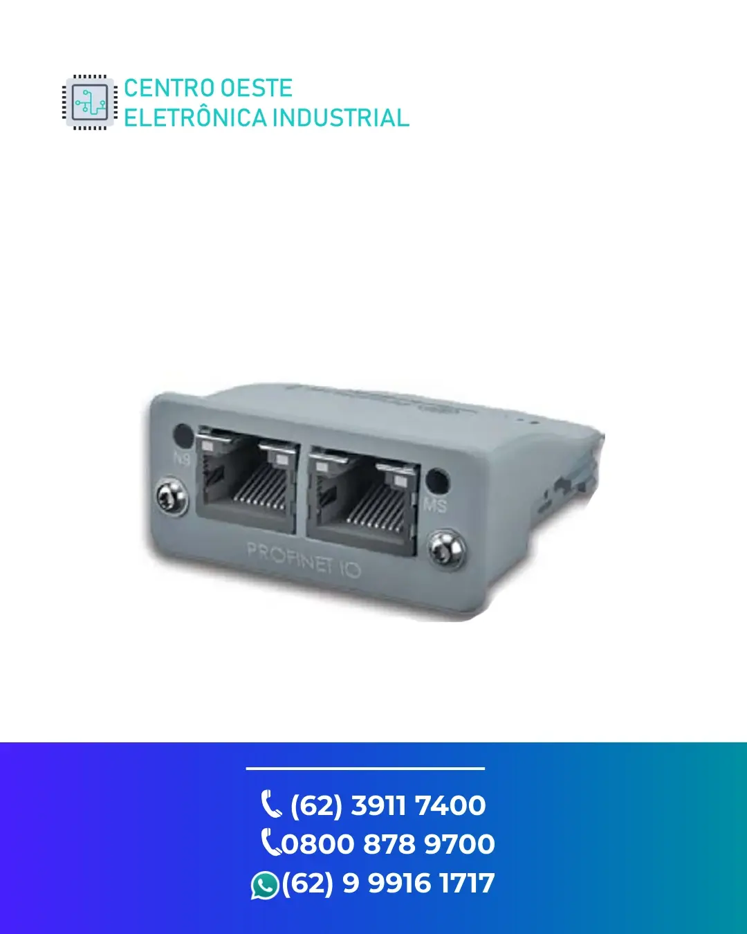 SUPORTE TÉCNICO REDE WEG PROFINET GOIANIA