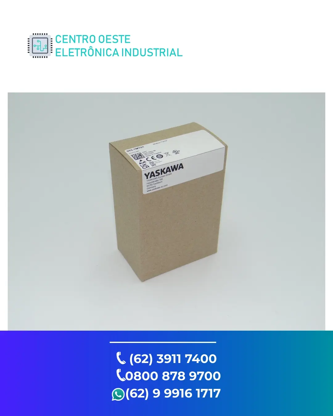 SUPORTE TÉCNICO REDE YASKAWA MODBUS TCP BRASIL