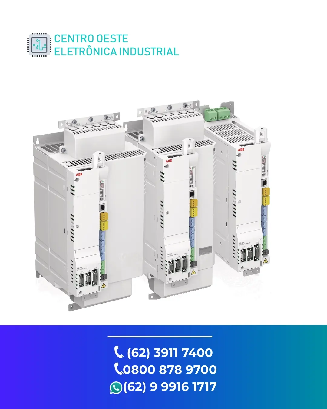 SUPORTE TÉCNICO SERVO DRIVE ABB MOTIFLEX GOIANIA