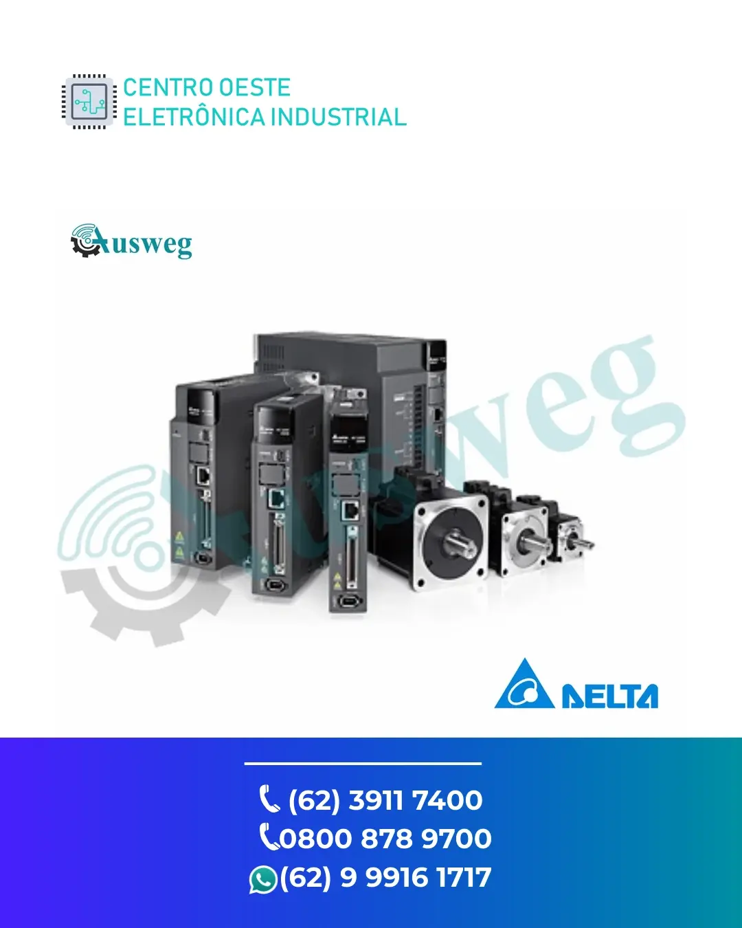 SUPORTE TÉCNICO SERVO DRIVE DELTA ASDA A2 GOIÁS