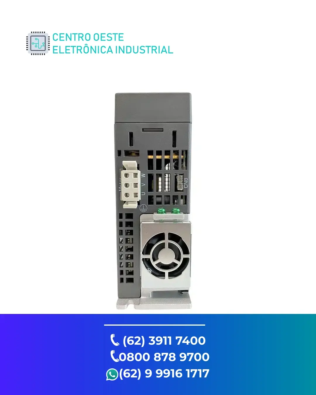 SUPORTE TÉCNICO SERVO DRIVE DELTA ASDA W2 GOIANIA