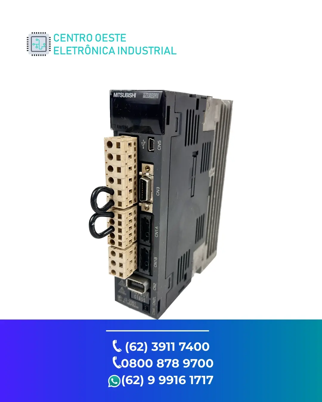 SUPORTE TÉCNICO SERVO DRIVE MITSUBISHI MELSERVO GOIÁS