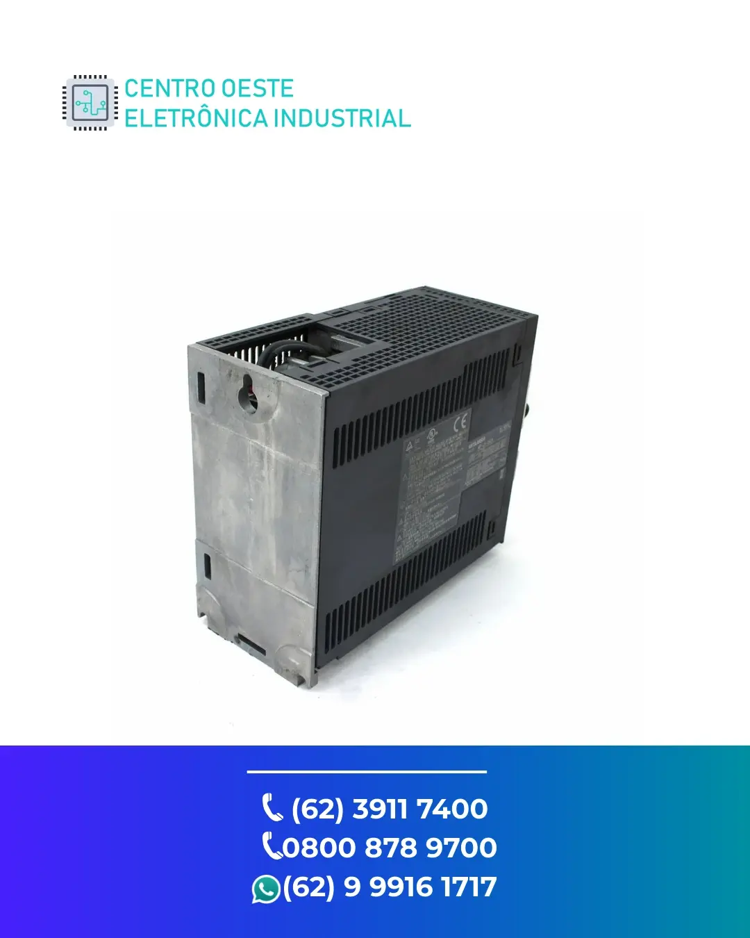 SUPORTE TÉCNICO SERVO DRIVE MITSUBISHI MR J3 GOIÁS