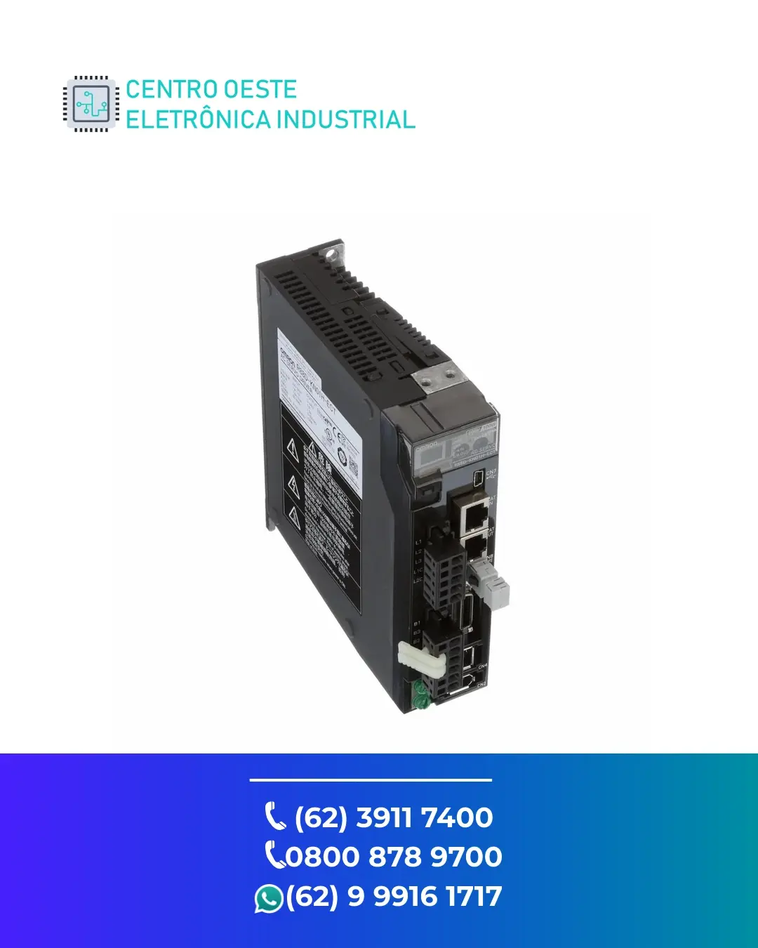SUPORTE TÉCNICO SERVO DRIVE OMRON ACCURAX GOIÁS