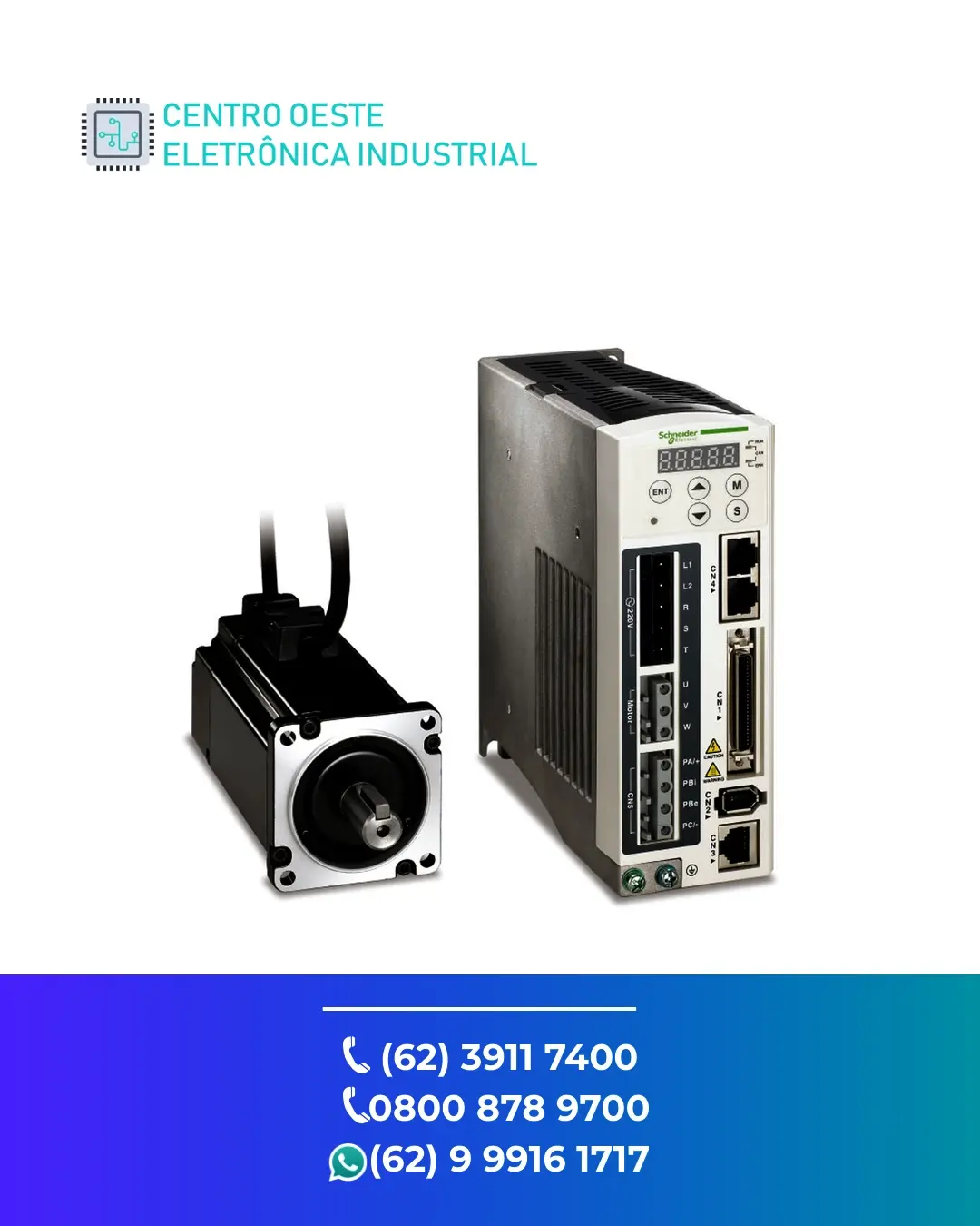 SUPORTE TÉCNICO SERVO DRIVE SCHNEIDER LEXIUM 52 BRASIL