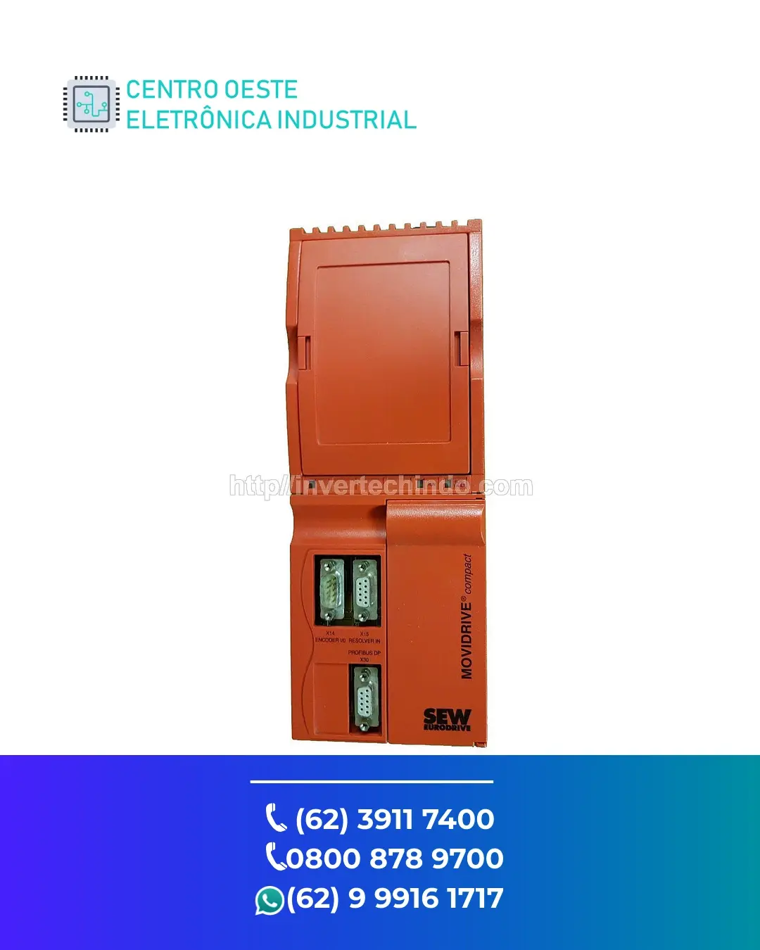 SUPORTE TÉCNICO SERVO DRIVE SEW EURODRIVE MOVI C BRASIL