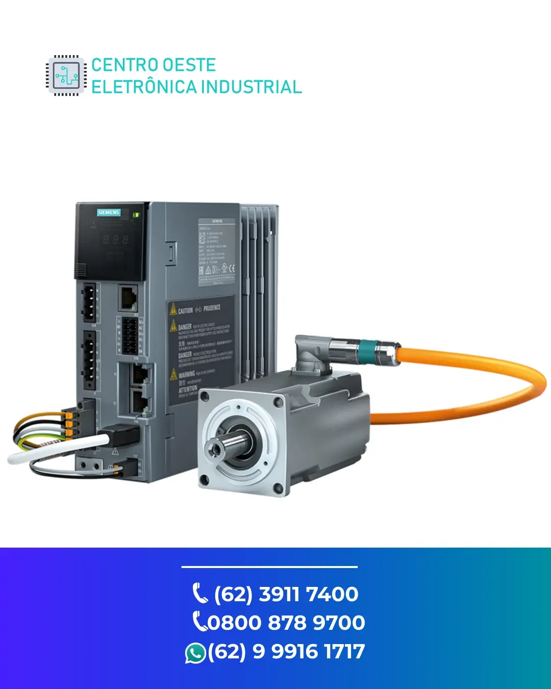 SUPORTE TÉCNICO SERVO DRIVE SIEMENS SINAMICS S210 GOIÁS