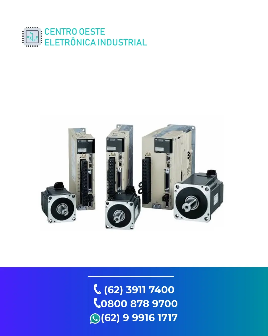 SUPORTE TÉCNICO SERVO DRIVE YASKAWA SERVOPACK GOIÁS