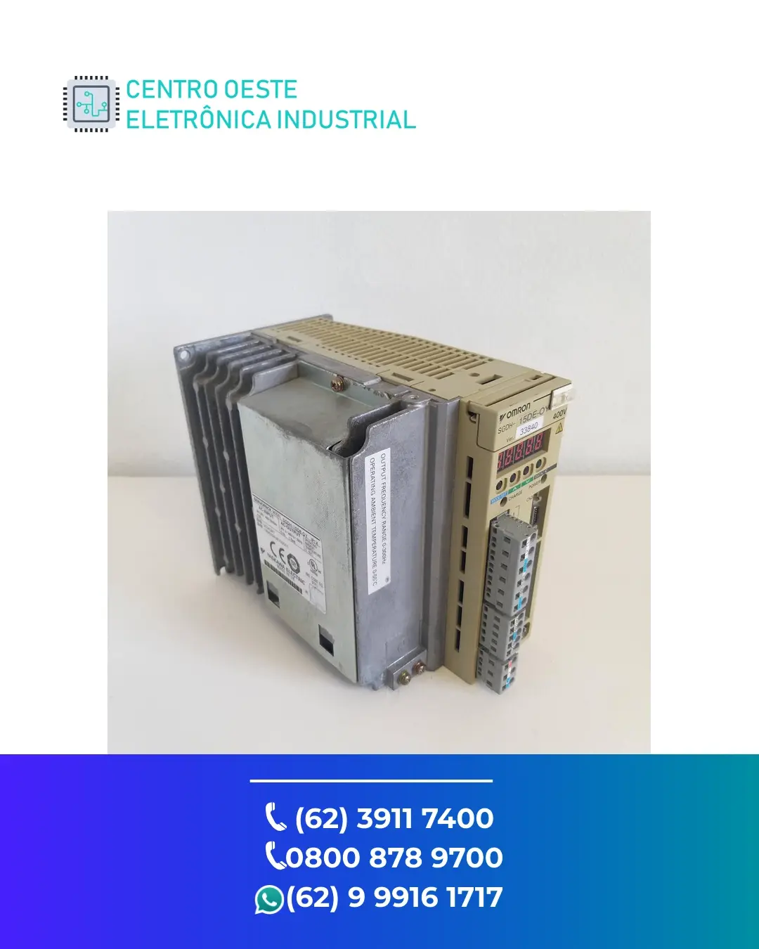SUPORTE TÉCNICO SERVO DRIVE YASKAWA SGDH GOIANIA