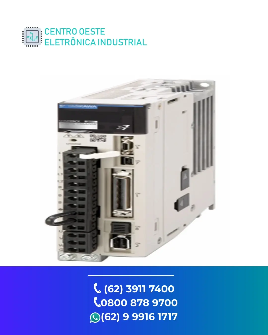 SUPORTE TÉCNICO SERVO DRIVE YASKAWA SGDXS GOIÁS