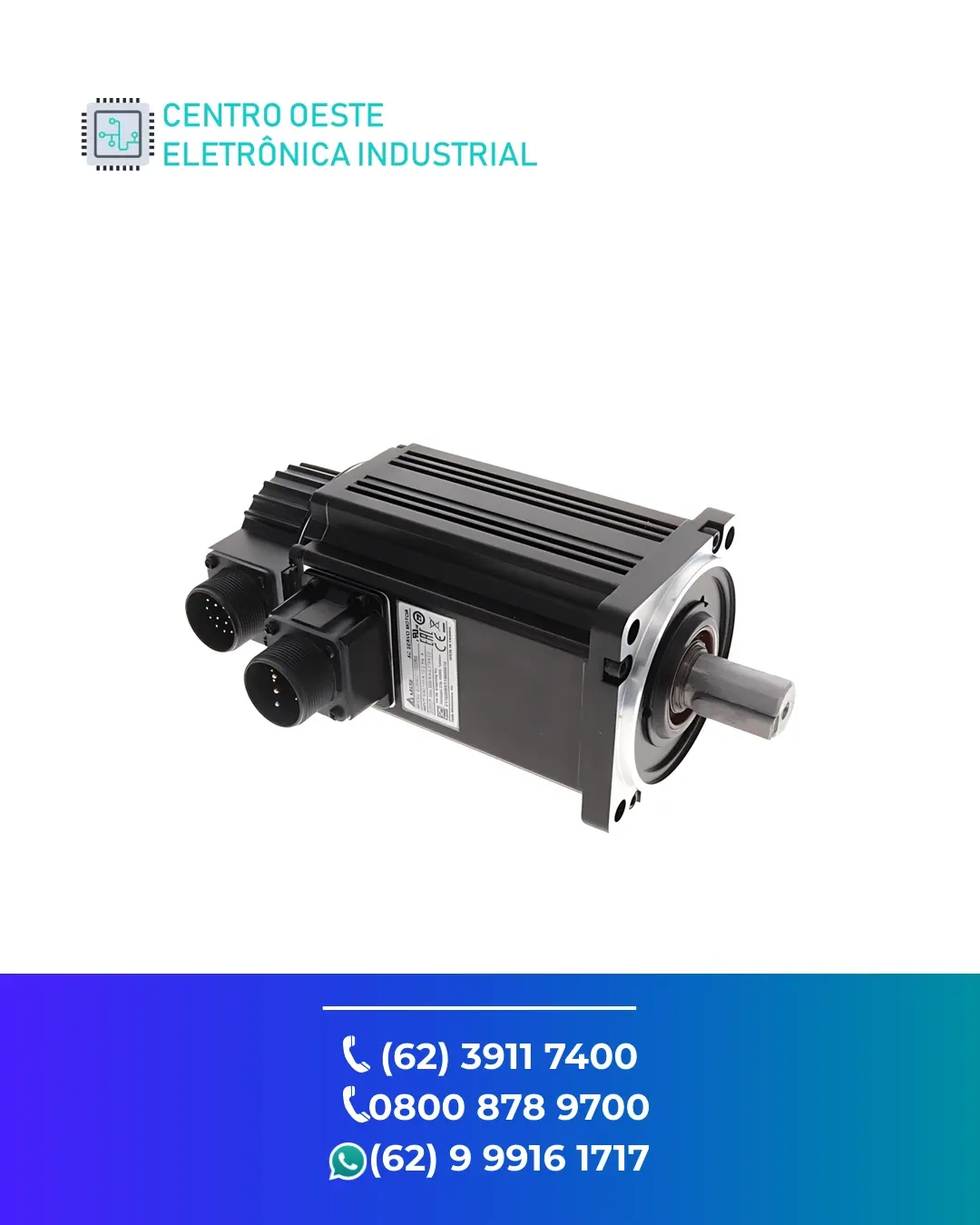 SUPORTE TÉCNICO SERVO MOTOR DELTA ECMB GOIANIA