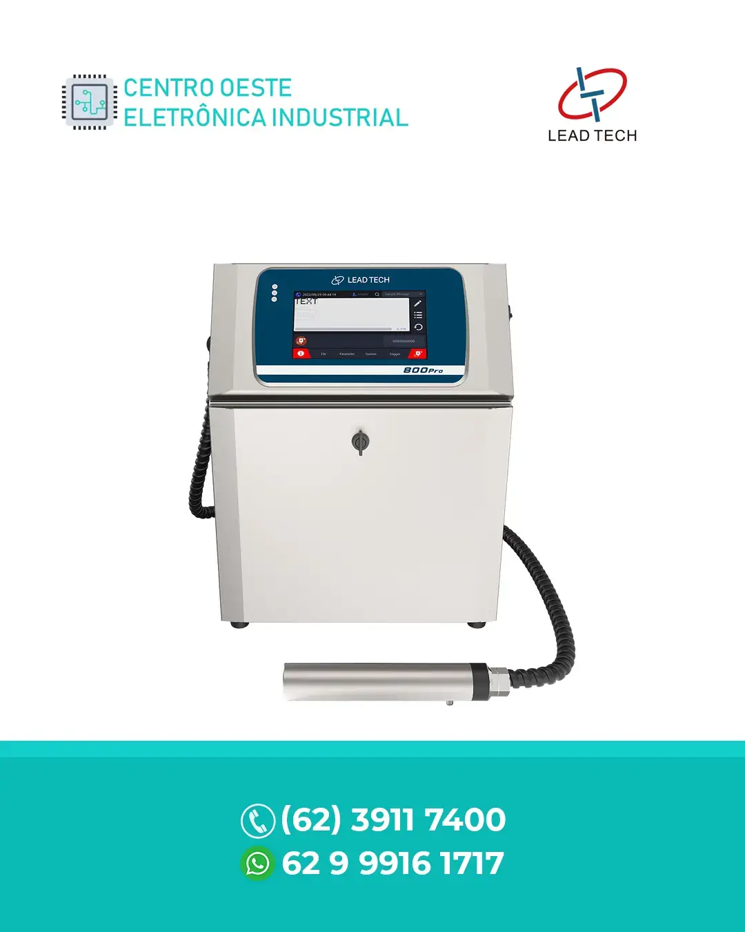 ASSISTÊNCIA AUTORIZADA IMPRESSORA CIJ DE ALTA VELOCIDADE LT800PRO LT810PRO LEAD TECH BRASIL