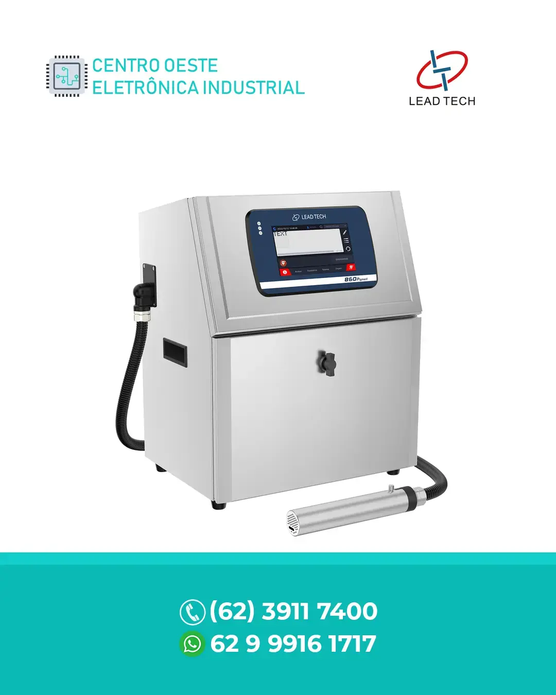 MANUTENÇÃO EM IMPRESSORA CIJ DE PIGMENTO LT860 LEAD TECH BRASIL