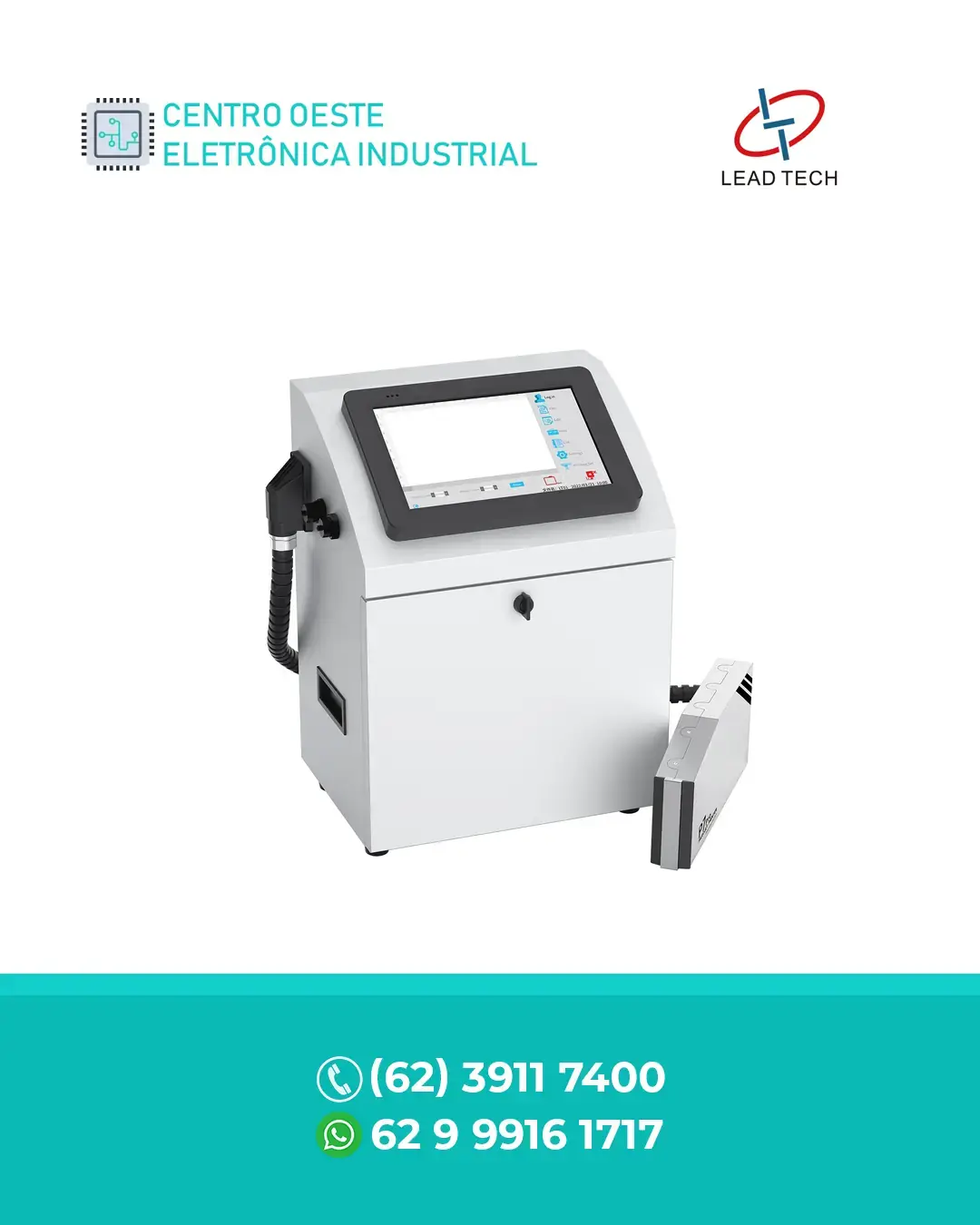 MANUTENÇÃO PREVENTIVA IMPRESSORA A JATO PIEZO P7 PRO LEAD TECH BRASIL