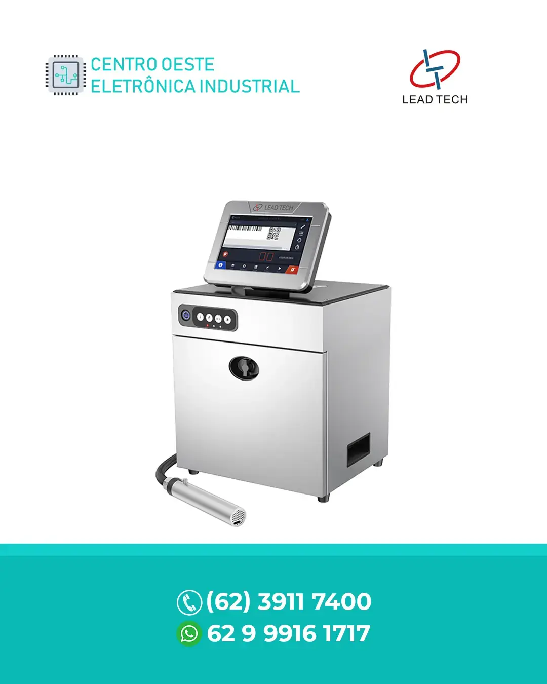 REPRESENTANTE AUTORIZADO TÉCNICO IMPRESSORA CIJ DE ALTA VELOCIDADE I9 STD LEAD TECH BRASIL