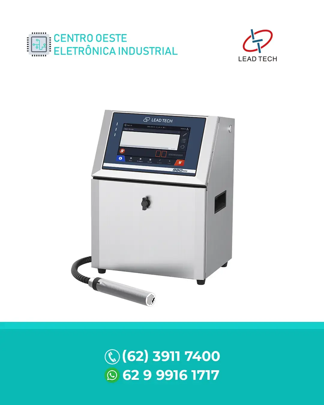RESTAURAÇÃO LEAD TECH IMPRESSORA CIJ DE ULTRA ALTA VELOCIDADE LT980HRS LEAD TECH BRASIL