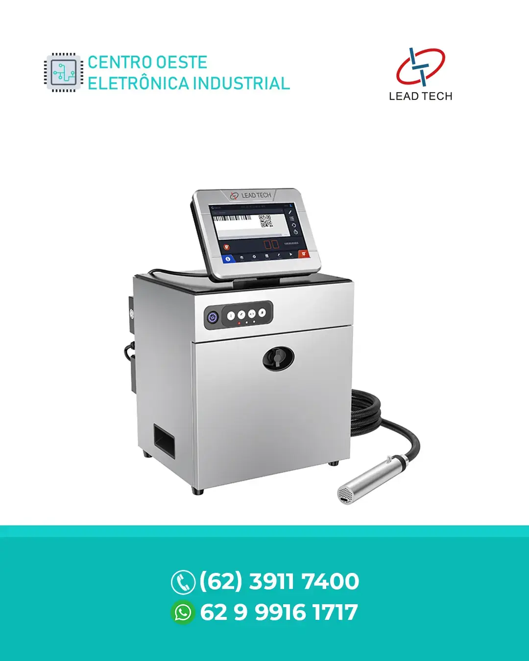 SUBSTITUIÇÃO DO CABO IMPRESSORA CIJ MICRO I9 LEAD TECH BRASIL